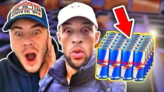 1 Tag lang RedBull Trinken | Wir haben übertrieben.. 🤮