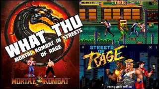 MORTAL KOMBAT IN STREETS OF RAGE GAME