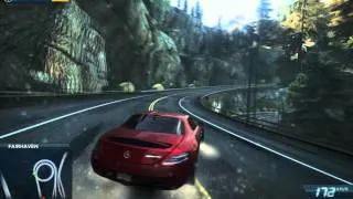 Need for Speed Most Wanted 2012 Mercedes SLS AMG Drifting