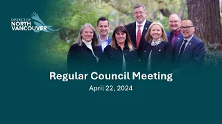 Regular meeting of Council: April 22, 2024