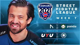 Street Fighter League Pro-US 2021 Week 7 - NVD vs. Panda - UYU vs. Bandits