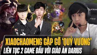 XIAOCHAOMENG GỌI FAKER LÀ LÃO SƯ KHI CHUNG TEAM VÀ 2 GIÁO ÁN DARIUS KHIẾN QUỶ VƯƠNG RUNG ĐỘNG