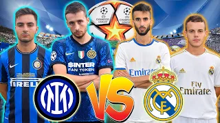 Inter VS Real Madrid - COME FINIRÀ? Champions League FOOTBALL CHALLENGE w/Elites