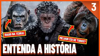 Saga Planeta dos Macacos | Entenda a História dos NOVE Filmes | PT. 3