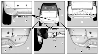 Smart Fortwo | Remove/ install rear apron