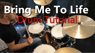 Bring Me To Life Drum Tutorial - Evanescence