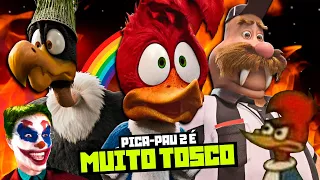 O SEGUNDO Live-Action do PICA-PAU (Pica-Pau 2) é MUITO TOSCO kkkkkkkkkkkkkkkkkkkkkk