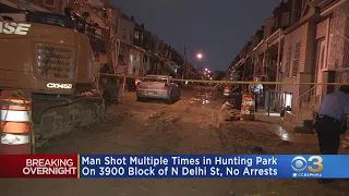 Philadelphia Police Investigating After 39-Year-Old Man Shot Multiple Times In Hunting Park