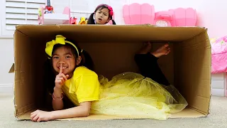 Emma y Jannie Fingen Jugar al Escondite | Cuento Divertido de Niños Aprendiendo a Ayudar a los Demás