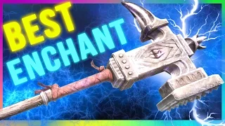 Skyrim Special Edition Best Weapon ENCHANTMENT Location - Champions Cudgel (March of the Dead)