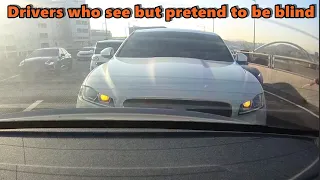 Rear Ended at 50 mph #17 - Drivers who see but pretend to be blind