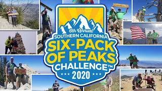 Southern California Six Pack of Peaks Challenge 2020 | Coleman Outdoors