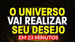 23 MINUTOS PARA REALIZAR DESEJOS COM A LEI DA ATRAÇÃO HIPNÓTICA | Técnica para Entrar em Estado Alfa