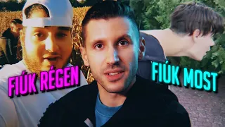 Fiúk RÉGEN vs. Fiúk MOST 🥶 Rácz Géza & Bánki Beni