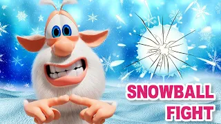 Booba ❄️😜 Snowball Fight ⚪🪟 Funny cartoons for kids - BOOBA ToonsTV