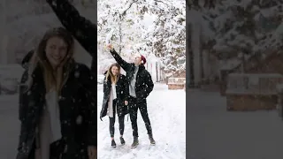 Зимнее настроение ⛄ Снег ❄ Любовь💏 Скоро Рождество🎄🎅🔔❄ (автор-исполнитель Е. Уфимская)