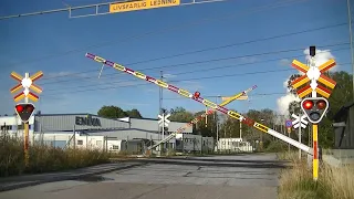 Spoorwegovergang Täby (S) // Railroad crossing // Järnvägsövergång