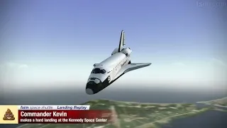 Discovery Lands Safely at Kennedy: "Welcome Back!"
