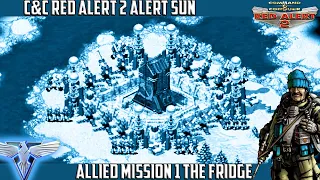 RED ALERT 2 Yuri's Revenge Alert Sun - Mission 1 THE FRIDGE (ಥ ͜ʖಥ)