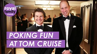 "Don't take our helicopters!" Prince William Pokes Fun at Tom Cruise