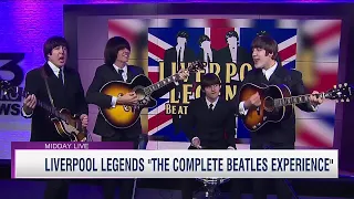 Liverpool Legends perform "I Want to Hold Your Hand" on Midday Live
