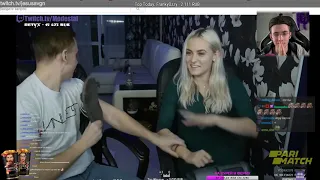 JesusAVGN смотрит: Топ Моменты с Twitch | Секас Алина Рин в Харли Квинн | Хесус Чуть не Взорвался