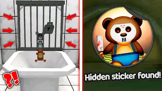 Gaint Toilet Cell - New Secret Sticker - Super Bear Adventure Gameplay Walkthrough