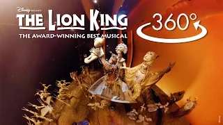 “Circle of Life” 360° Experience | THE LION KING on Broadway