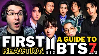 NON K-POP FAN REACTS TO 'A Guide to BTS Members: The Bangtan 7' For The FIRST TIME! | BTS REACTION