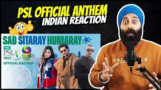 Reaction on Sab Sitaray Humaray | HBL PSL Official Anthem 2023 | Shae Gill, Asim Azhar & Faris Shafi