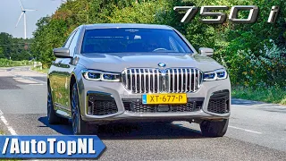 2020 BMW 7 Series 750i 530HP 4.4 V8 M SPORT Exhaust SOUND Revs & ONBOARD by AutoTopNL