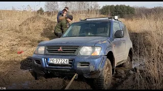 Honda CRV 2" lift vs Mitshubishi Pajero 4" lift OFF ROAD хонда црв VS митсубиши пажеро  внедорожный!