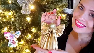 Vero Vi 💋 ANGELITOS DE TELA QUE PARECEN DE PAPEL? 🎄