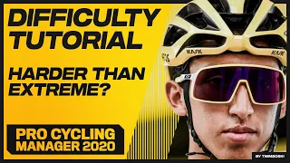 TUTORIAL: How to Increase Difficulty Beyond Extreme // Pro Cycling Manager 2020 / PCM20