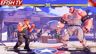 LEVEL 8 Guile vs Abigail STREET FIGHTER V Hardest Battle Match