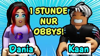 XXL OBBY VIDEO! Kaan und Dania müssen aus 5 Obbys ausbrechen!