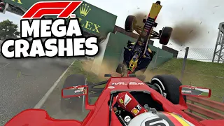 F1 MEGA CRASHES #5