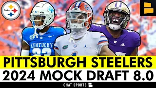 Steelers 7-Round Mock Draft: Pittsburgh Gets Their TOP TARGET In Round 1 + Draft A WR In Round 2