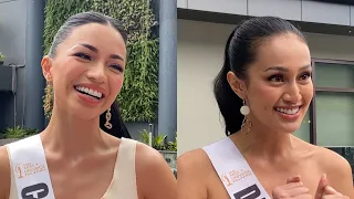 Meet Miss Cavite Sam Panlilio and Miss Davao Oriental Klyza Castro | #MissUniversePhilippines2023