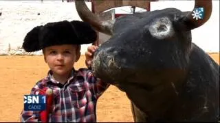 Niños que sueñan en torear algún día como José Tomás