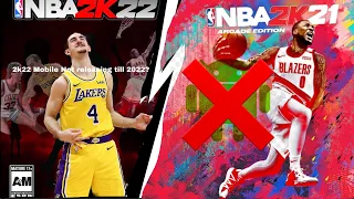 Nba 2k22 Mobile Not Coming Out till 2022? l Nba 2k21 Mobile not coming out for android!