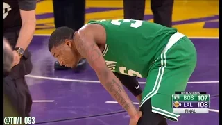 Boston Celtics Last Two Minutes of Game UNCUT vs Los Angeles Lakers (01/23/2018)