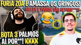 POV: QUANDO FALLEN E YUURIH JOGAM SO PARA ALASTRAR OS GRINGOS!🔥 KKKKKKKKKKKKKKKKKKKKKKK