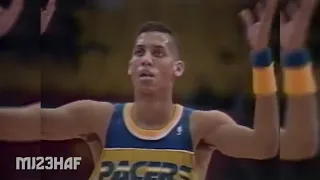 Reggie Miller Trash Talk the Whole Bulls Team! (1991.03.23)