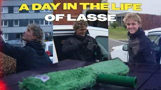 En dag som vinduespudser - Følg Lasse fra vinduespudserskolen