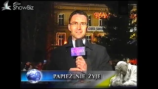 Wiadomości TVP Polsat o śmierci Papieża Jana Pawła II Godzina 21:37 2 kwietnia 2.04 2005