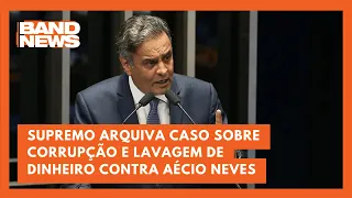 STF arquiva caso de Aécio Neves e ministro do TCU | BandNews TV