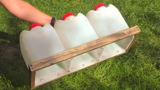 Worthy Use For Plastic Cans! Do it yourself!