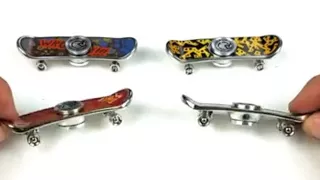 Skateboard Fingerboard Fidget Spinners (Wheels Spin Too)  + 3 Giveaways!