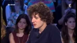 Vincent Lacoste On n'est pas couché 13 octobre 2012 #ONPC